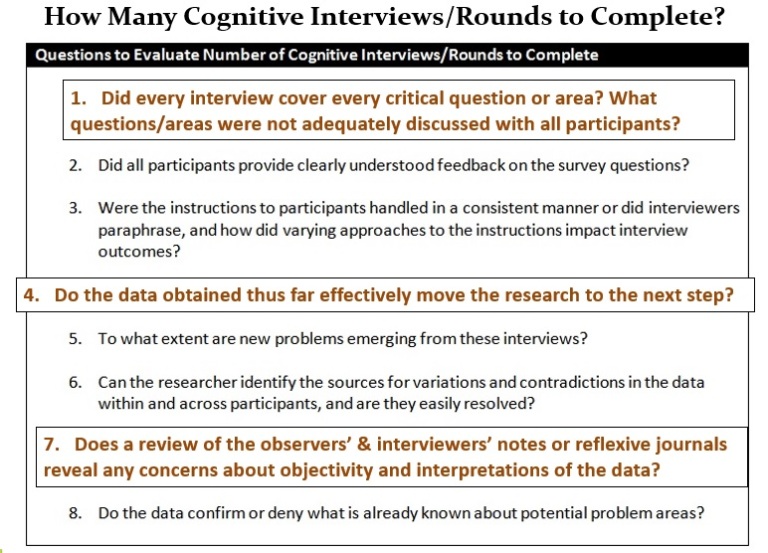 cognitive interview case study